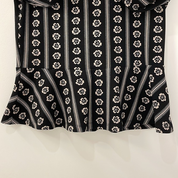 Ann Taylor peplum long sleeve top - Picture 5 of 9